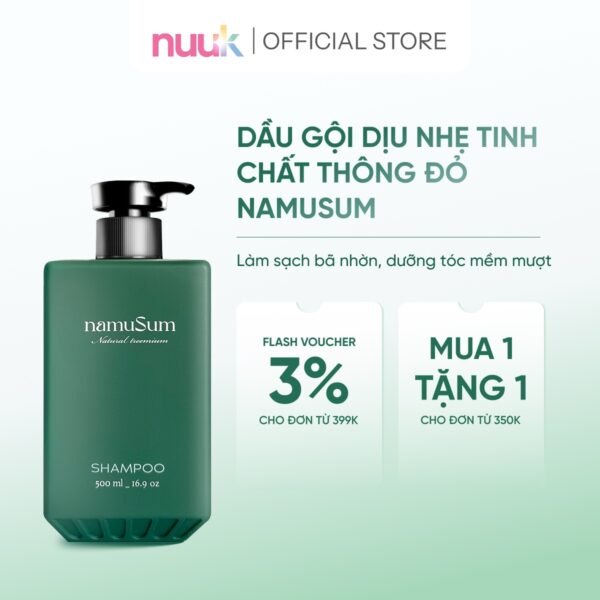 dau goi diu nhe tinh chat thong do namusum 1