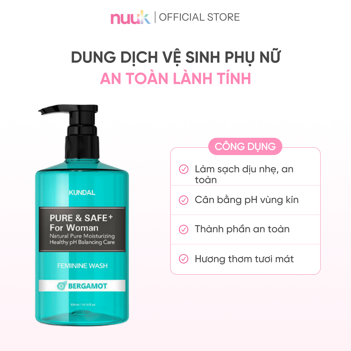 Dung Dịch Vệ Sinh Phụ Nữ Kundal 2 Dung Dịch Vệ Sinh Phụ Nữ Kundal - Ảnh 2
