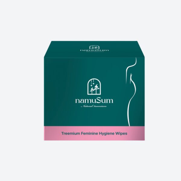 Khăn Giấy Ướt Vệ Sinh Phụ Nữ Tinh Chất Thông Đỏ  & Ngải Cứu Làm Sạch Và Khử Mùi namuSum