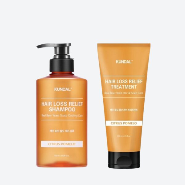 Set 3 Món Dầu Gội Xả Ngăn Rụng Tóc Kundal Real Beer Yeast
