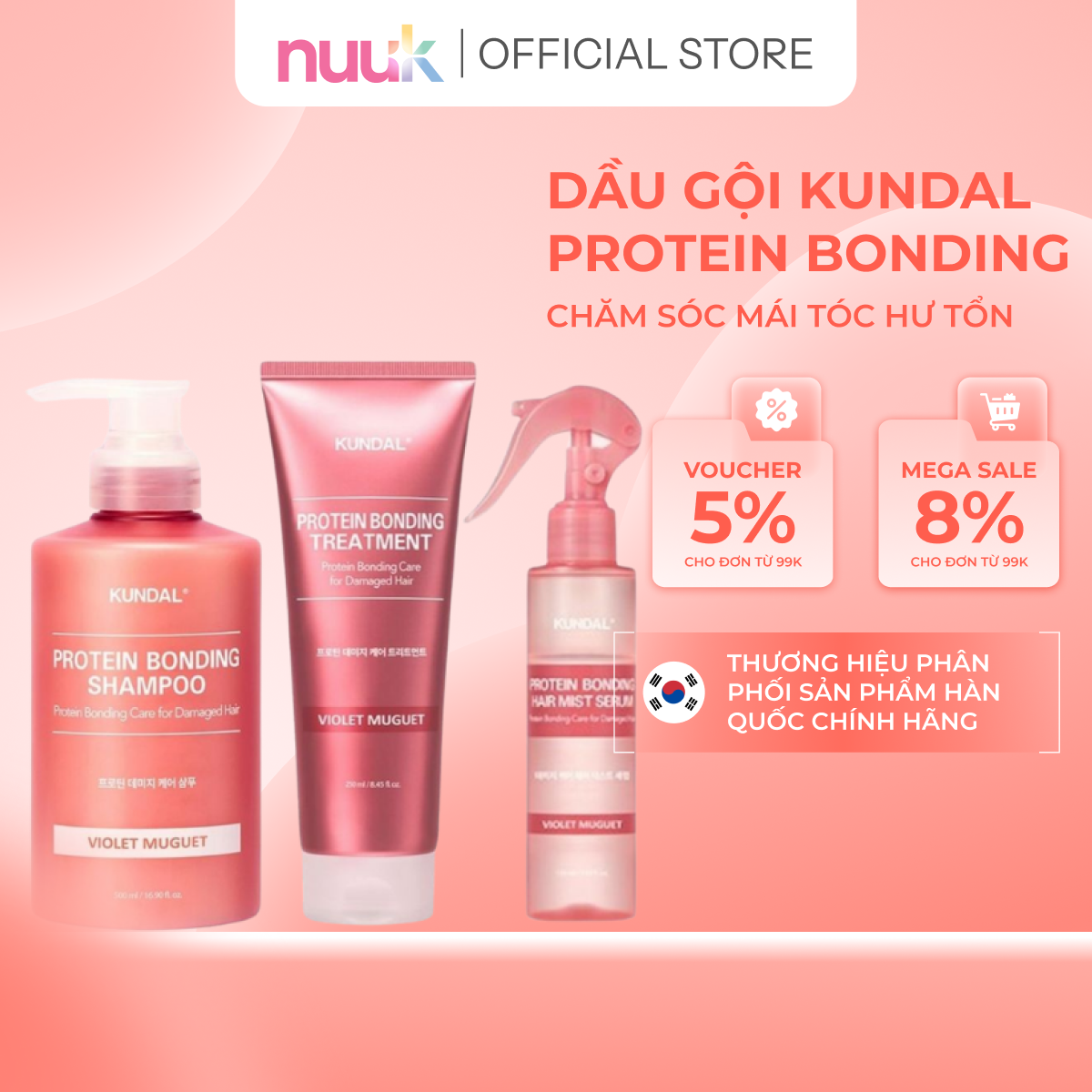 Set dưỡng tóc chuyên sâu kundal