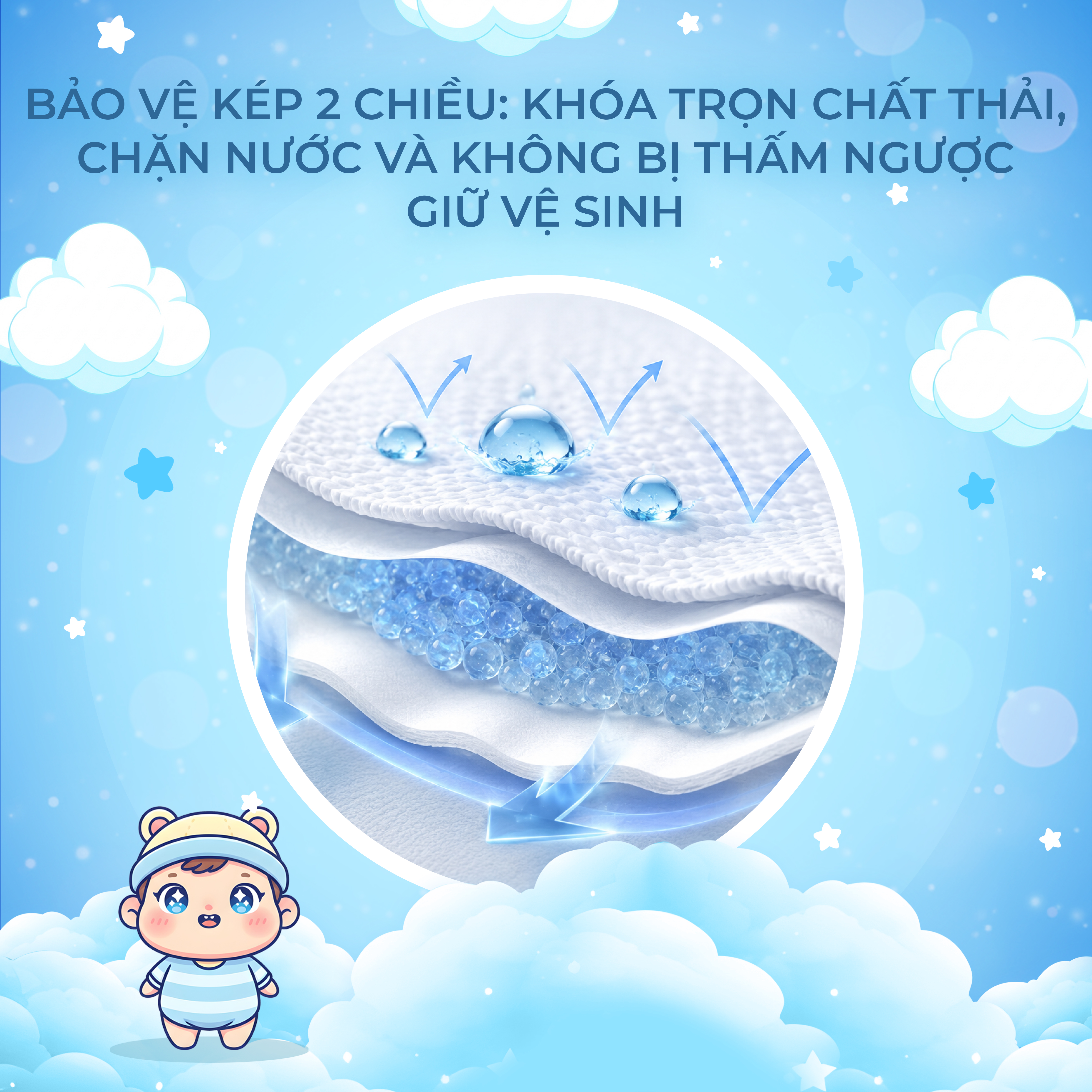 Bỉm Quần Bơi Lomoms Swimming Cho Bé 25 bỉm quần bơi trẻ em lomoms swimming size l xl 2xl