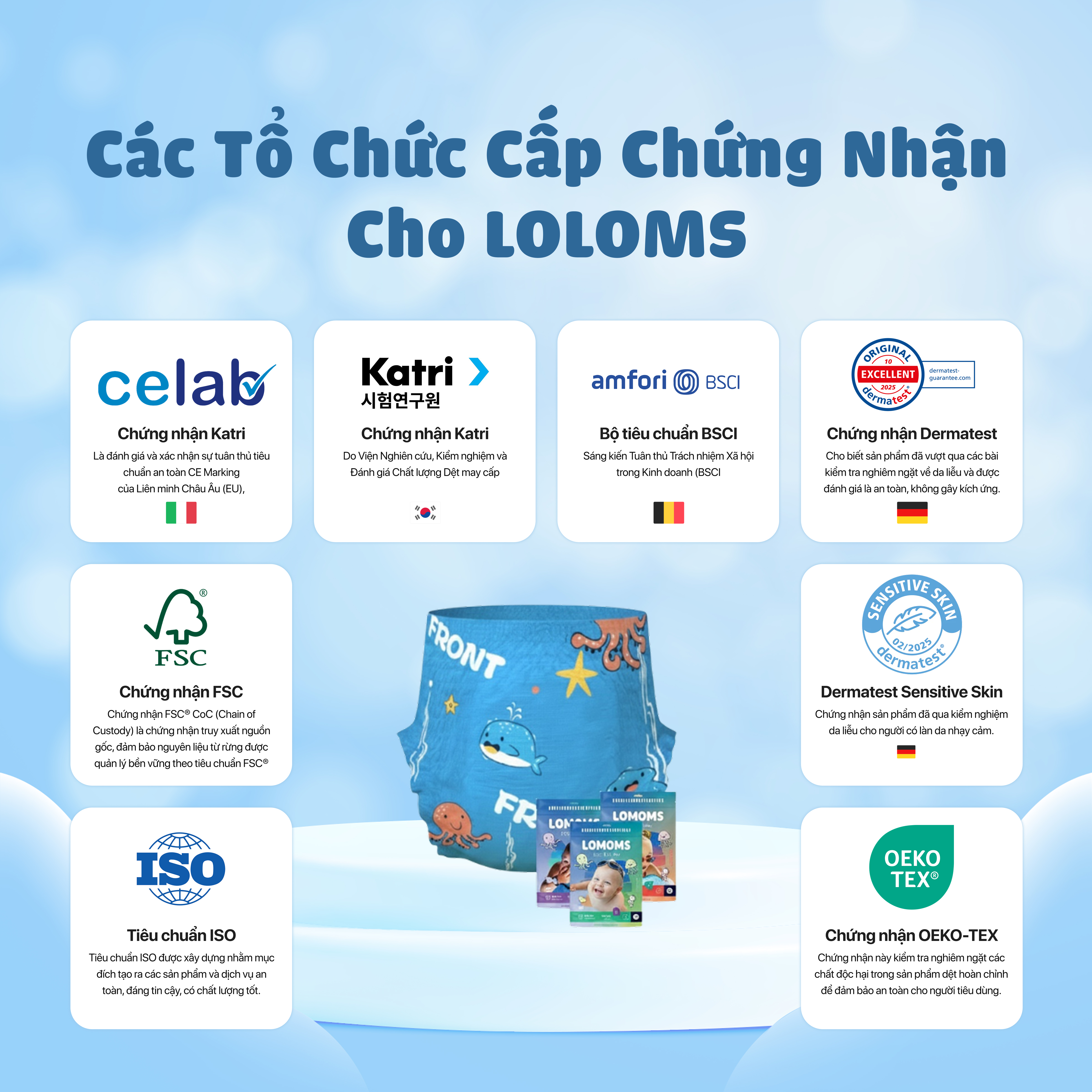 Bỉm Quần Bơi Lomoms Swimming Cho Bé 8 Bỉm Quần Bơi Lomoms Swimming Cho Bé - Ảnh 8