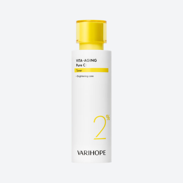 Home 4 Toner Nước Cân Bằng Da Dưỡng Sáng Mờ Thâm Vitamin C VARIHOPE 100ml